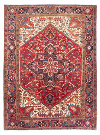 Tapis persan - Nomadic - 275 x 217 cm - rouge