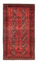 Belutsch Teppich 197 x 109 cm - rot