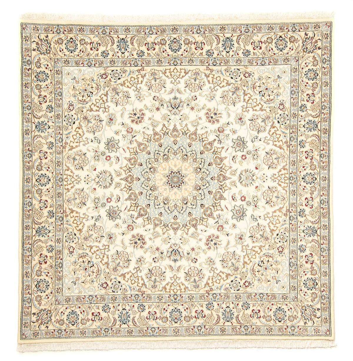 Perserteppich - Nain - Royal 203 x 202 cm Teppich Quadratisch