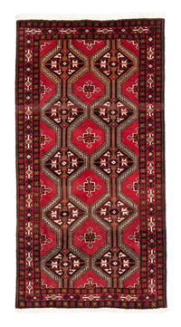 Tapis de couloir Tapis Belutsch - 194 x 100 cm - rouge