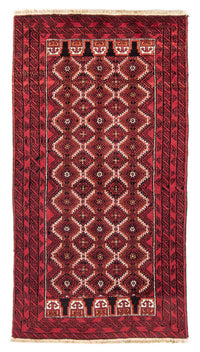 Tapis de couloir Tapis Belutsch - 191 x 101 cm - rouge