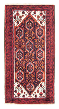 Tapis de couloir Tapis Belutsch - 202 x 100 cm - rouge
