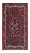 Tapis de Bidjar Tapis 98x195cm - Tapis persan - rouge - Tapis de couloir / Rouge / 98 x 195 cm Tapis de couloir