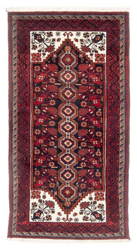 Tapis de couloir Tapis Belutsch - 199 x 99 cm - rouge