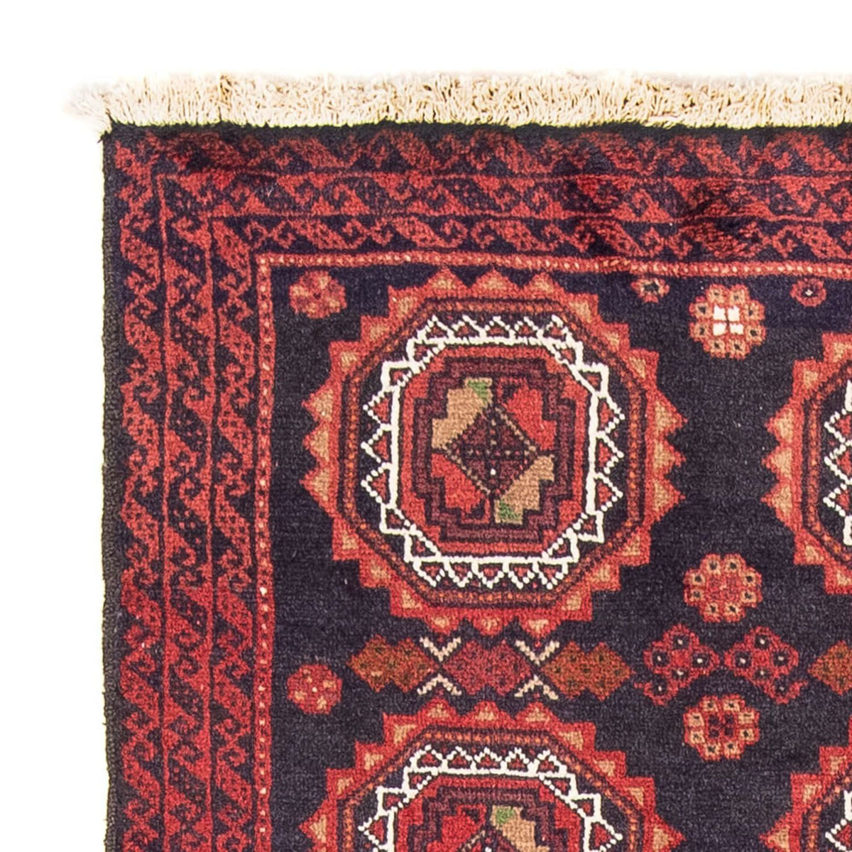 Tappeto Belutsch 95x186cm - Tappeto persiano - blu scuro