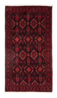 Tapis de couloir Tapis Belutsch - 182 x 102 cm - rouge foncé
