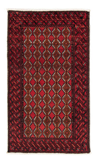 Tapis de couloir Tapis Belutsch - 186 x 104 cm - rouge