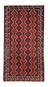 Tapis Belutsch 107x199cm - Tapis persan - rouge - Tapis de couloir / Rouge / 107 x 199 cm Tapis de couloir