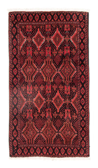 Tapis de couloir Tapis Belutsch - 189 x 104 cm - rouge