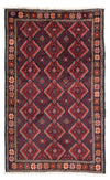 Tapis Belutsch 95x158cm - Tapis oriental - bleu foncé - Rectangle / Bleu foncé / 95 x 158 cm Rectangle