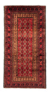 Tapis Belutsch 105x192cm - Tapis persan - rouille - Tapis de couloir / Rouille / 105 x 192 cm Tapis de couloir