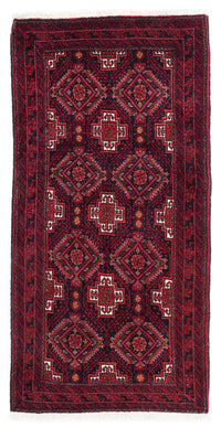 Tapis Belutsch - 164 x 87 cm - rouge foncé