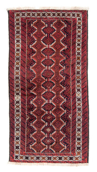 Tapis de couloir Tapis Belutsch - 189 x 97 cm - rouge