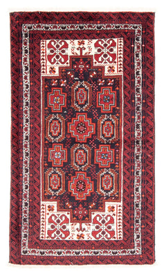 Belutsch Teppich 194 x 110 cm - rot