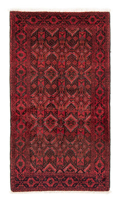 Belutsch Teppich 196 x 100 cm - rot