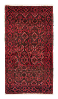 Tapis de couloir Tapis Belutsch - 196 x 100 cm - rouge
