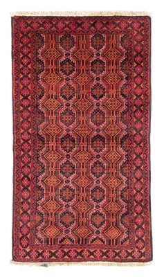 Belutsch Teppich 184 x 98 cm - mehrfarbig