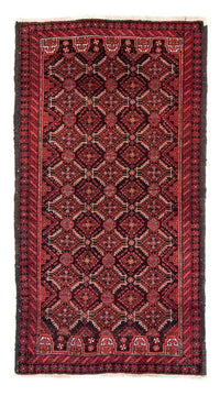 Tapis de couloir Tapis Belutsch - 180 x 93 cm - rouge