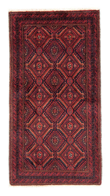 Belutsch Teppich 167 x 87 cm - rot