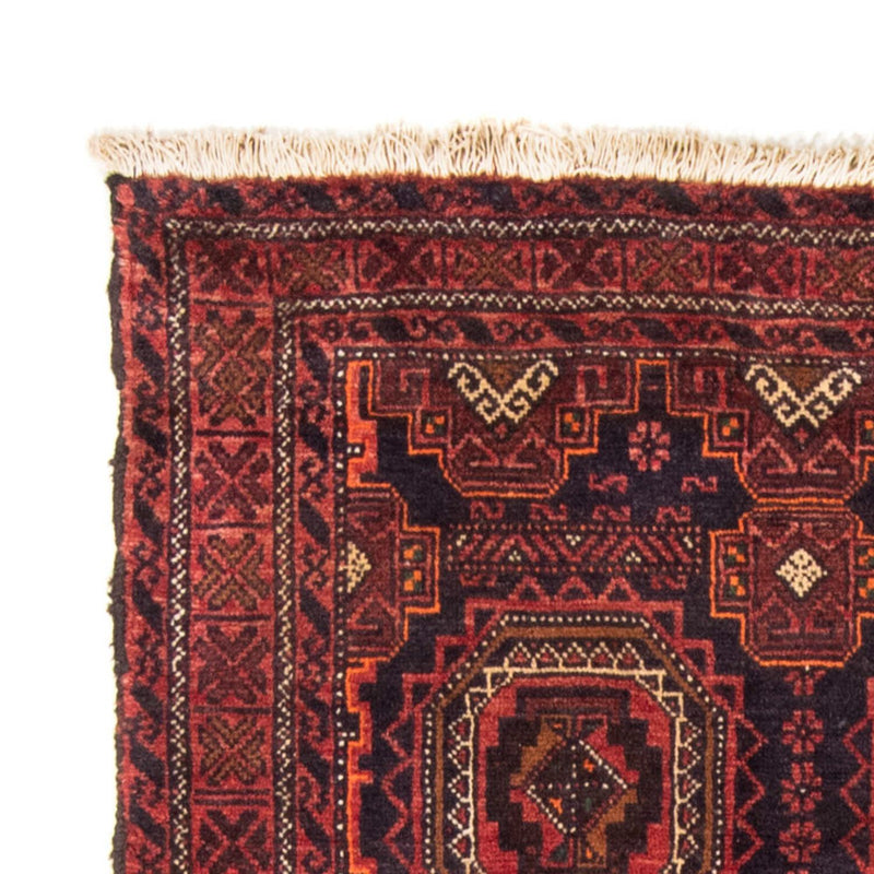 Belutsch Teppich 200 x 106 cm - hellrot