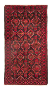 Tapis de couloir Tapis Belutsch - 191 x 102 cm - rouge