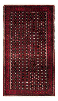 Tapis de couloir Tapis Belutsch - 210 x 114 cm - rouge foncé