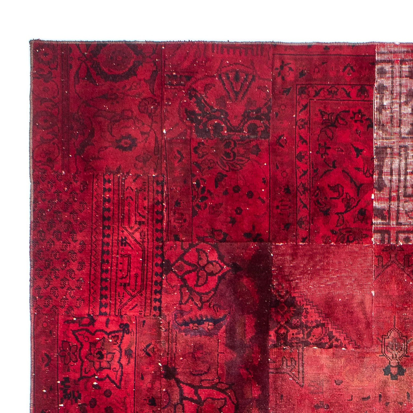 Patchwork Teppich 293x194cm - Orientteppich