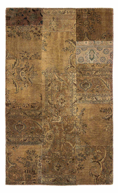 Tappeto Patchwork 128x207cm - Perserteppich Wollteppich