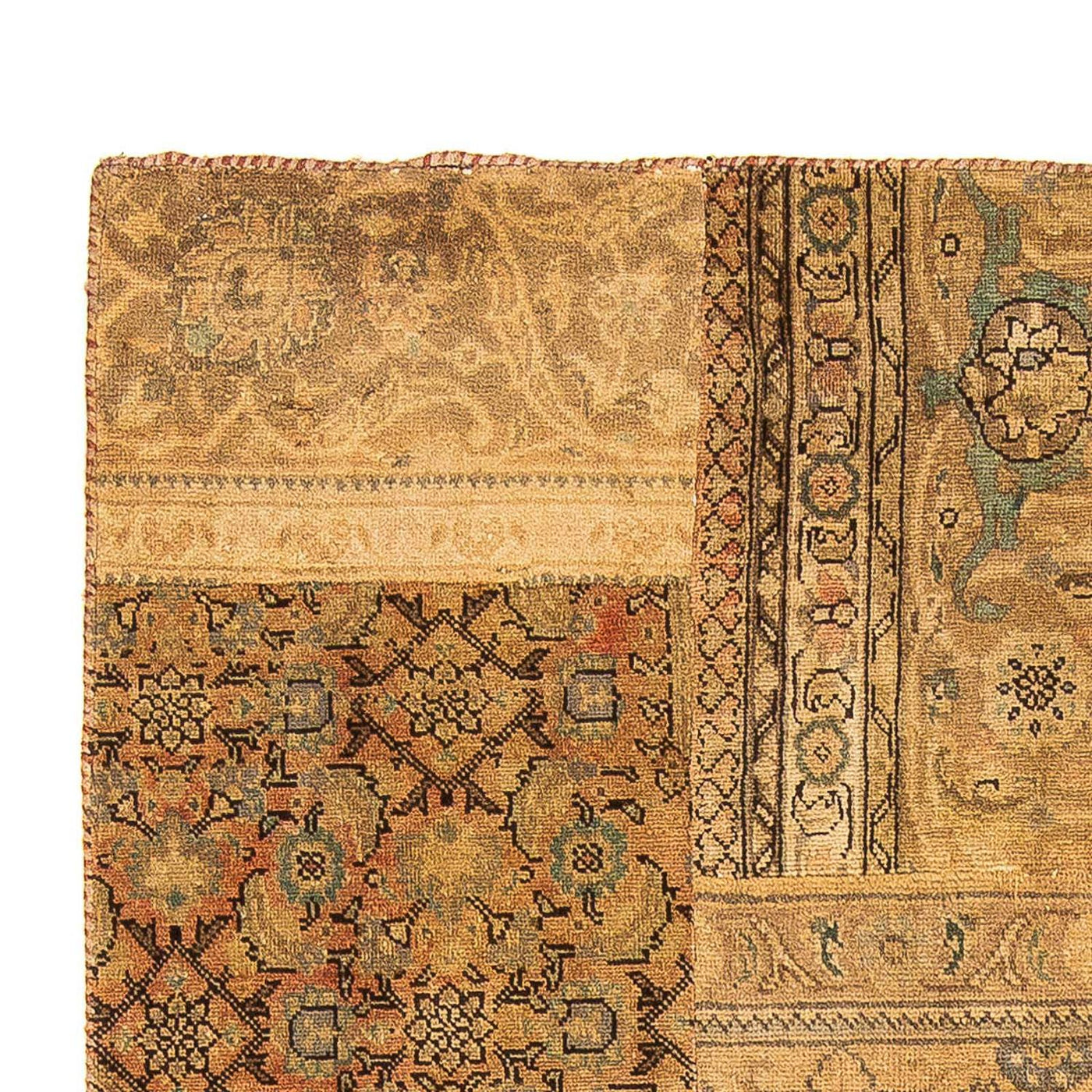 Patchwork Teppich 205x131cm - Orientteppich