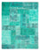 Patchwork Teppich 297 x 231 cm