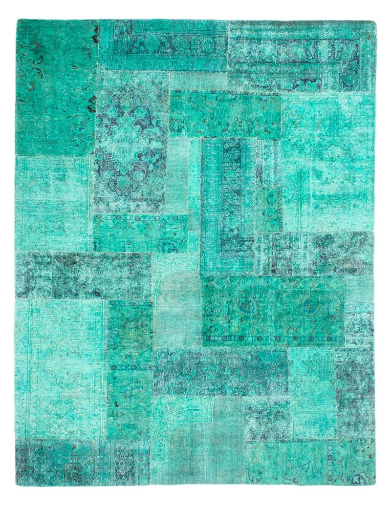 Patchwork Teppich 297 x 231 cm