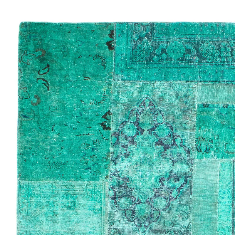 Patchwork Teppich 297 x 231 cm