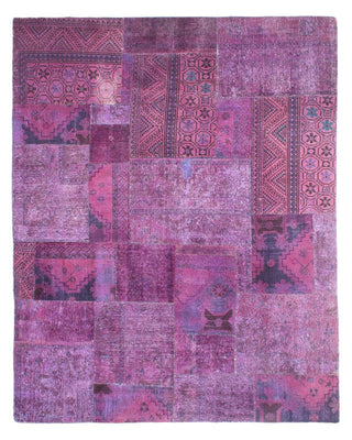 Patchwork Teppich 307 x 240 cm