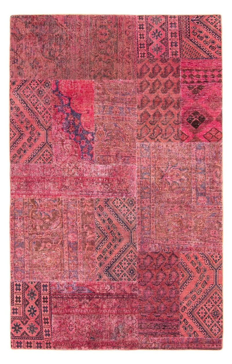 Patchwork Teppich 239 x 152 cm