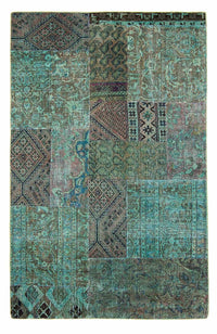 Tappeto Patchwork - 234 x 150 cm - multicolore