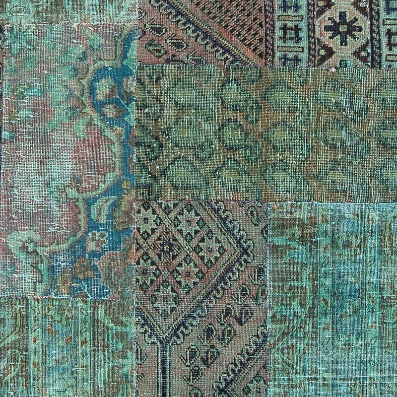 Patchwork Teppich 234 x 150 cm