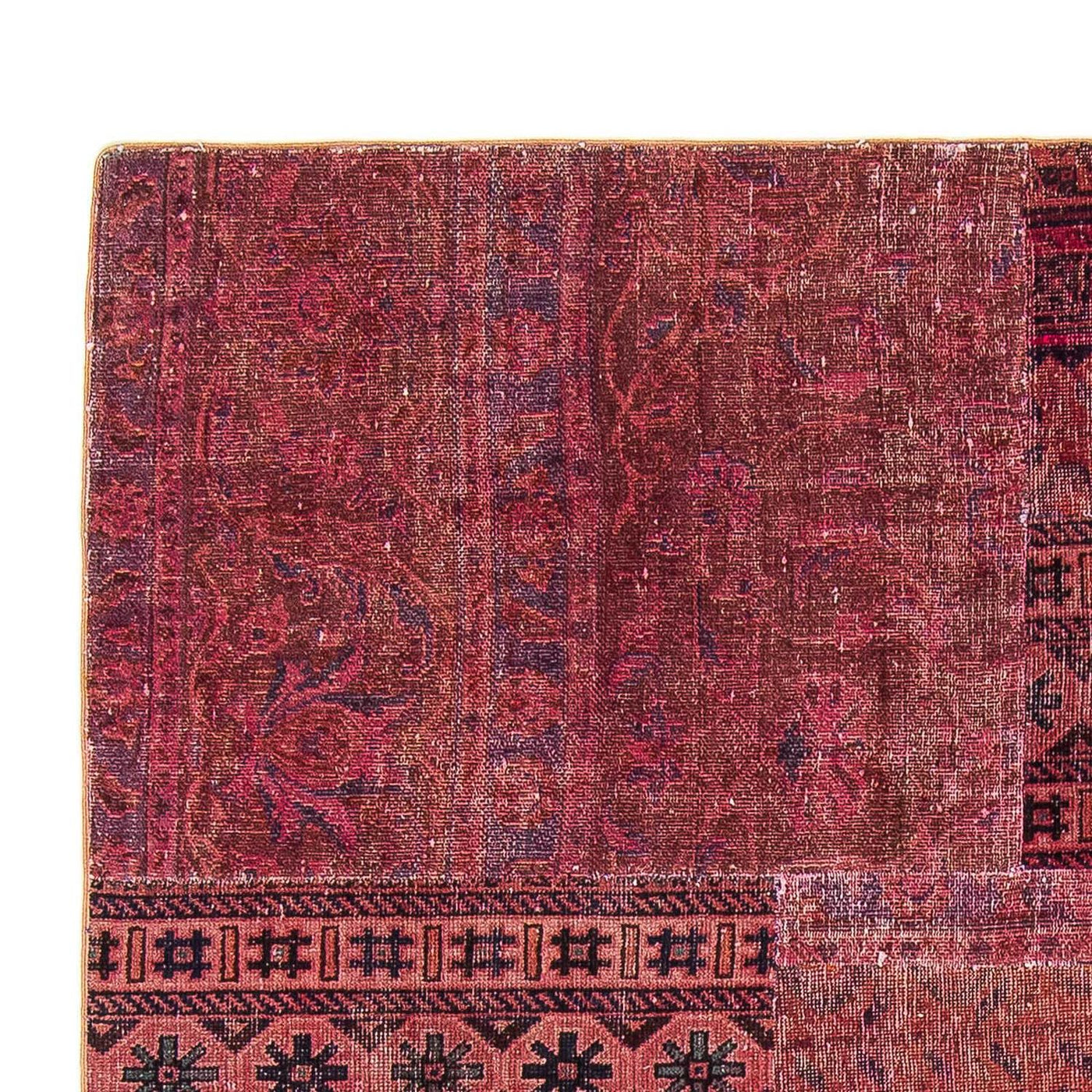 Patchwork Teppich 241x151cm - Orientteppich