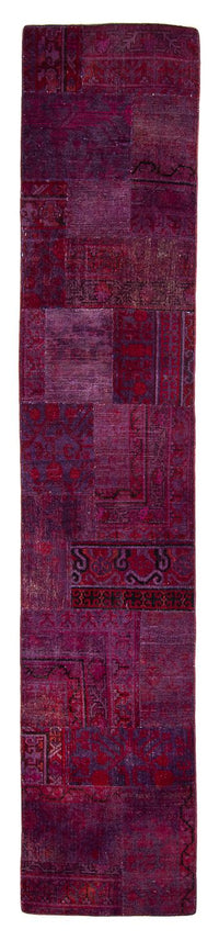Tapis de couloir Tapis Ziegler - Kazak - 355 x 76 cm - violet