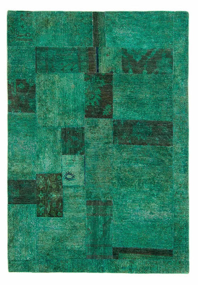 Tapis patchwork 156x237cm - Tapis en laine