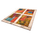 Patchwork Teppich 221 x 161 cm