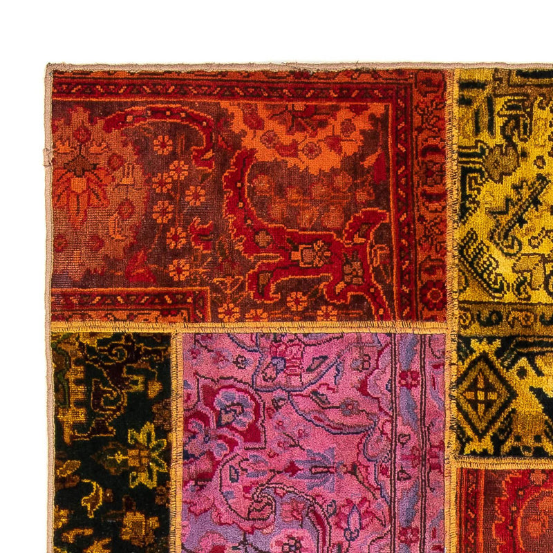 Patchwork Teppich 198 x 137 cm