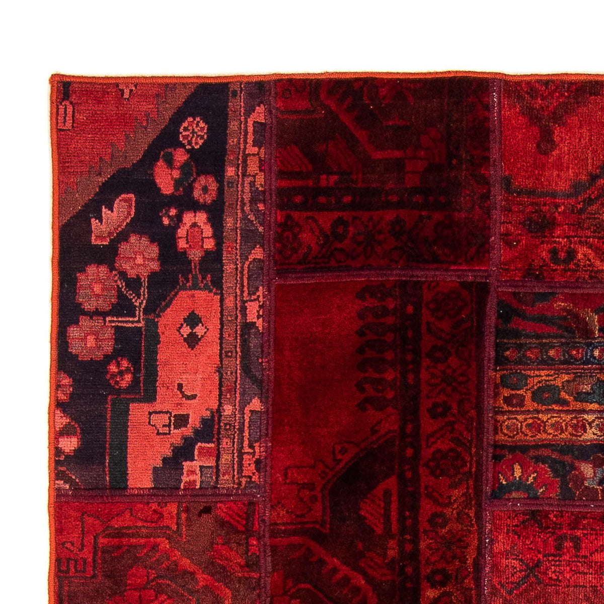 Patchwork Teppich 148x208cm - Orientteppich