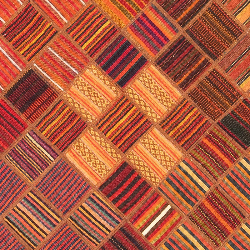 Patchwork Teppich 234 x 176 cm