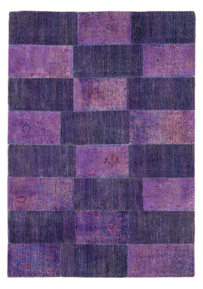 Tapis patchwork 165x235cm - Perserteppich Wollteppich