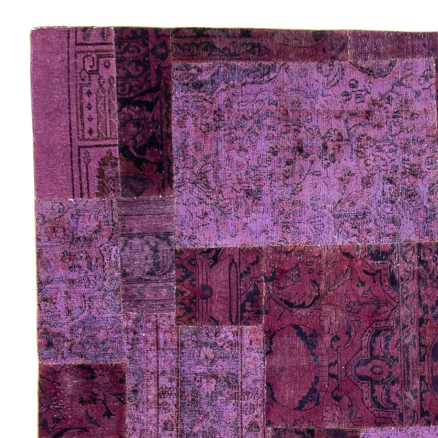 Patchwork Teppich 356x260cm - Orientteppich