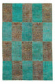 Patchwork Teppich 240x149cm - Orientteppich