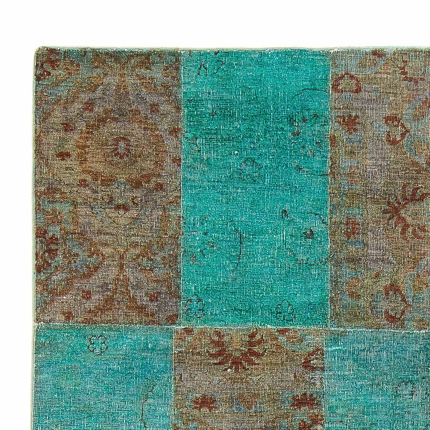 Patchwork Teppich 240x149cm - Orientteppich