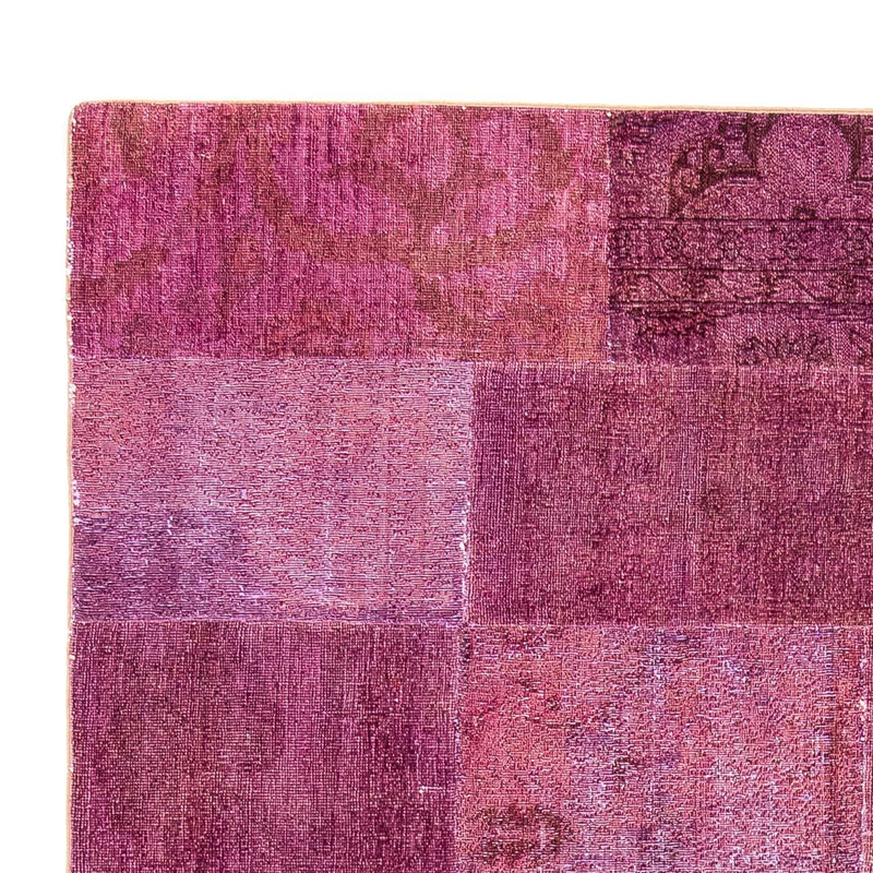 Patchwork Teppich 264 x 182 cm