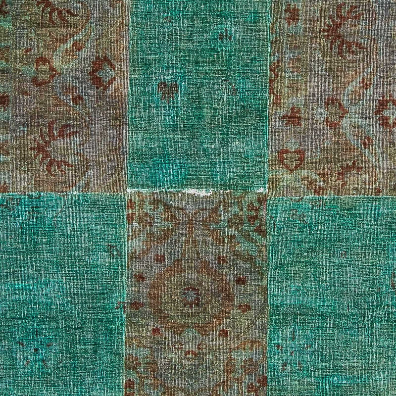 Patchwork Teppich 243 x 149 cm