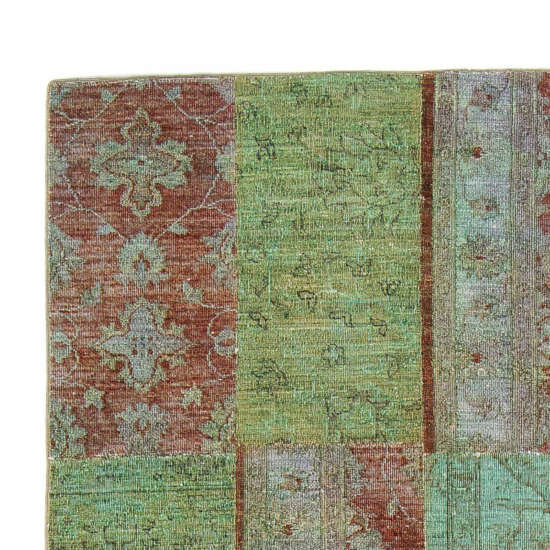 Patchwork Teppich 242 x 148 cm